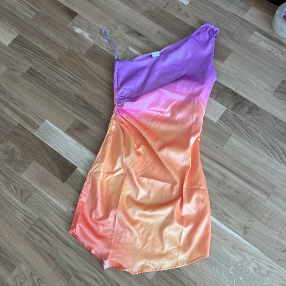 NWT Baobab La Danza Celia One-Shoulder Minidress - Picture 5 of 8